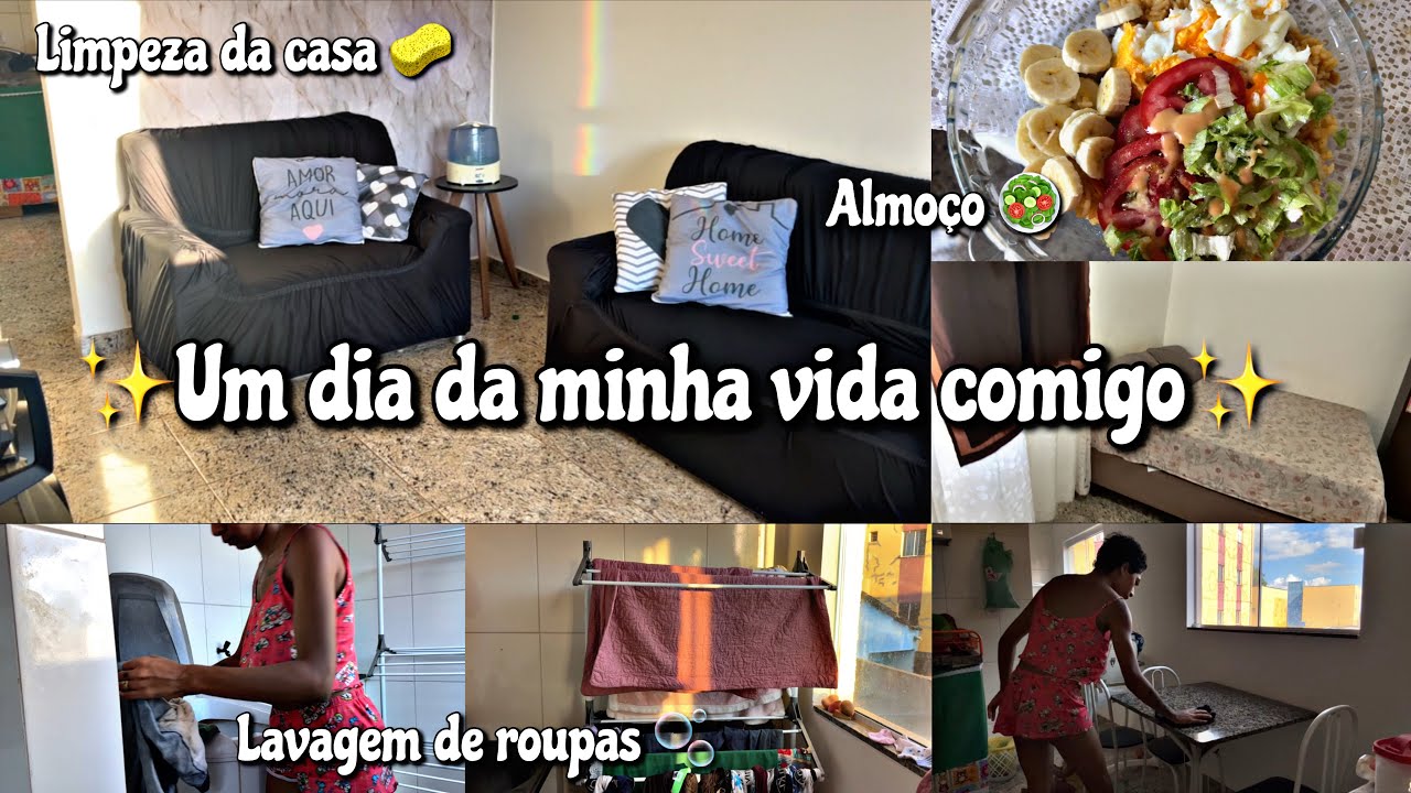 UM DIA DA MINHA VIDA COMIGO✨❤️(rotina dona de casa)