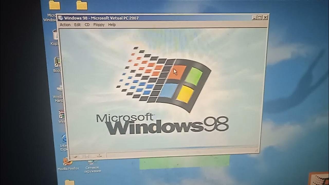 Windows 98 startup and shutdown youtube