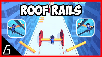 Roof Rails Gameplay | First Levels 1 - 10 + Bonus