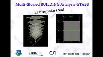 003 I Multistoried Building Analysis: Earthquake loading using ETABS 9.6