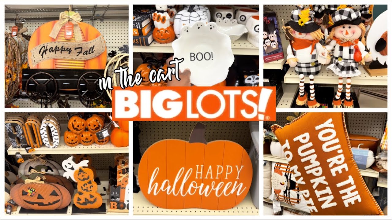 BIG LOTS | BIG LOTS FALL & HALLOWEEN 2023 | SHOP WITH ME
