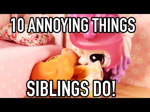 10 ANNOYING THINGS SIBLINGS DO!!