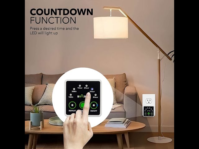 BN-LINK Smart WiFi Heavy Duty Outdoor Outlet, Timer and Countdown
