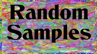 Part 21 | Random Samples | Sound Effects | SFX Sounds | Psychedelic ASMR