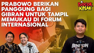 Download Lagu PRABOWO BERIKAN PANGGUNG BAGI GIBRAN UNTUK TAMPIL MEMUKAU DI FORUM INTERNASIONAL I Bocor Kasar MP3
