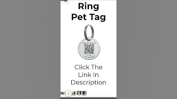 Ring Pet Tag QR Code Shareable Pet Profile Review