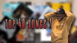 Top 40 Songs of 2022!