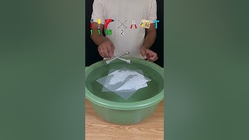 PROBEER TE RADEN HOEVEEL TISSUE PAPIER ER NODIG WAS! #asmr #voldoening #experiment