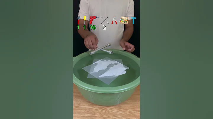TRY TO GUESS HOW MANY TISSUE PAPER IT TOOK! #asmr #satisfying #experiment
