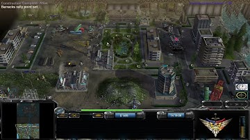 Command and Conquer Generals Contra 009 Final Patch 3 Superweapon vs Cybernetic(12)[Hard]