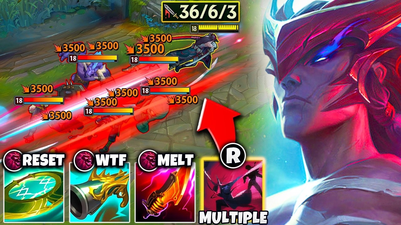 Yone but I'm full lethality and wipe your whole team with my ult (DOUBLE ULT RESETS)
