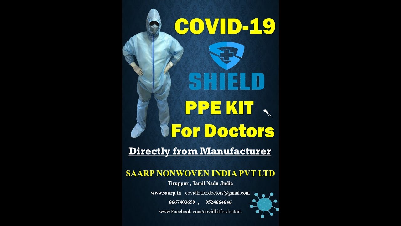 Covid PPE kit for Doctors - Delivery Pan India