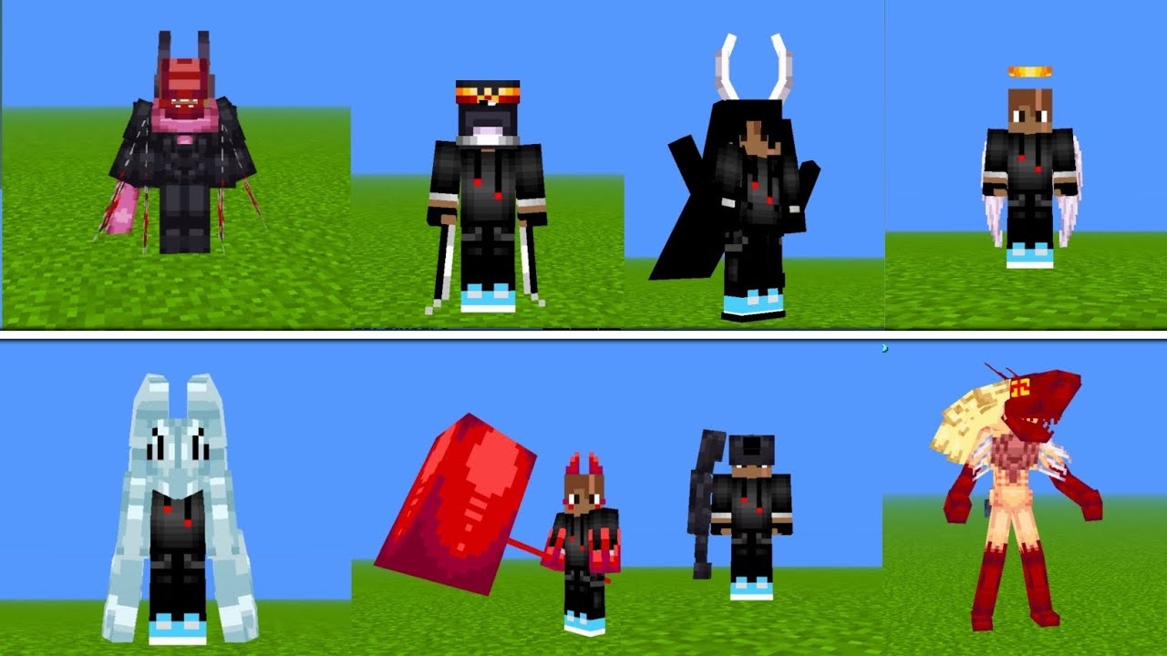 Chainsawman Mod For Minecraft Pe/Bedrock Minecraft 1.19 Download