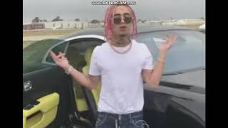Lil Pump Singing Live Gucci Gang And Also Showing Of His Luxury Cars And Private Jet