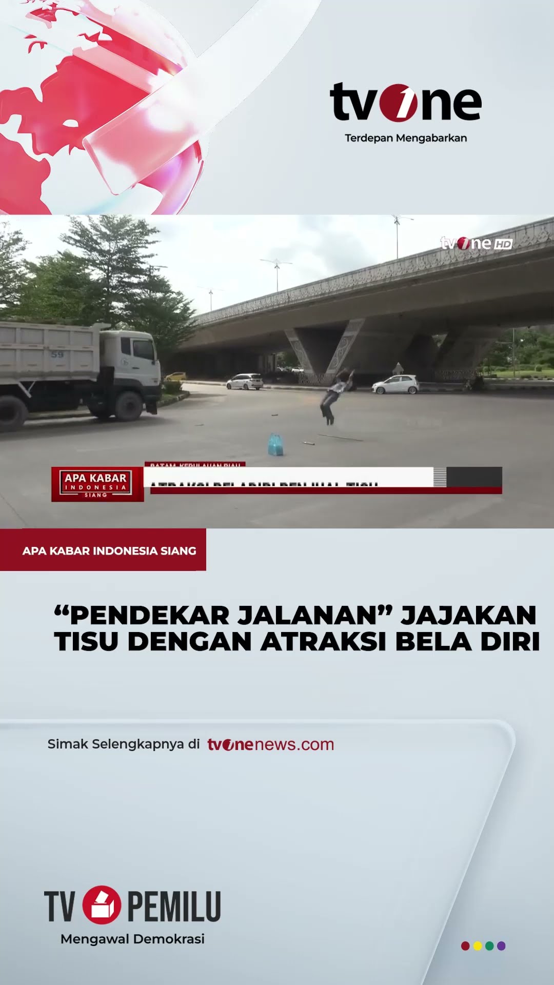 Penjual Tisu Ini Jajakan Barang Dagangan dengan Cara Anti Mainstream | tvOne