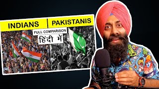 Reacting to Average Indians vs Average Pakistani Full Comparison