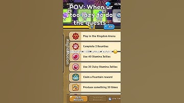 POV: ur too lazy to do the kingdom pass quests