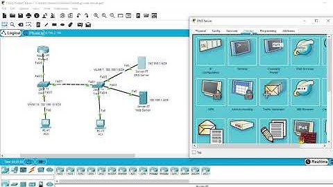 Lab Web Server : Cấu hình Web Server trên Cisco Packet Tracer