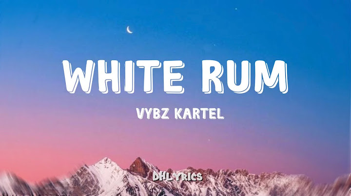 Vybz kartel - White Rum (Special Lyrics)