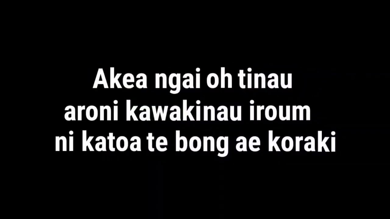 Akea ngai oh by Isaiah Nenem (#karaoke)