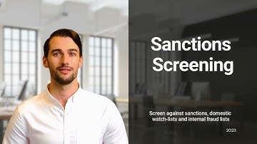 AML Sanctions Screening Tool