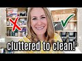 UN-MOTIVATED? WATCH THIS! 💕 Go from CLUTTERED TO CLEAN right NOW! (strategies that actually work!)