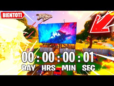 🔴 ÉVÉNEMENT STAR WARS sur FORTNITE A 20H !