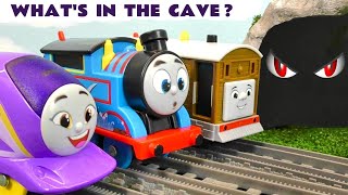 Mystery Toy Train Story with Thomas and Kana - What's In The Cave? by Toy Trains 4u 13,837 views 2 weeks ago 5 minutes, 30 seconds