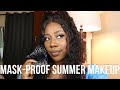 MASK-PROOF MAKEUP? MY FULL COVERAGE, LONG-LASTING, SUMMER READY FOUNDATION ROUTINE | Foyin Og