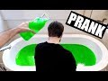 SLIME PRANK SUR CARL IS COOKING - HUBY - JE BLOQUE LA SALLE DE BAIN