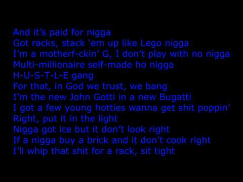 Ace Hood - Bugatti (Remix) Feat. Wiz Khalifa, T.I., Meek Mill..ect [lyrics on screen]