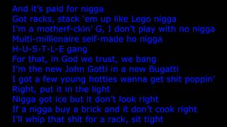 Ace Hood - Bugatti (Remix) Feat. Wiz Khalifa, T.I., Meek Mill..ect [lyrics on screen] Resimi