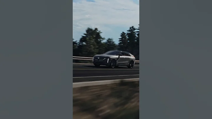 Blink and you’ll miss it, the all-electric 2026 LYRIQ-V. #LYRIQV #Vseries