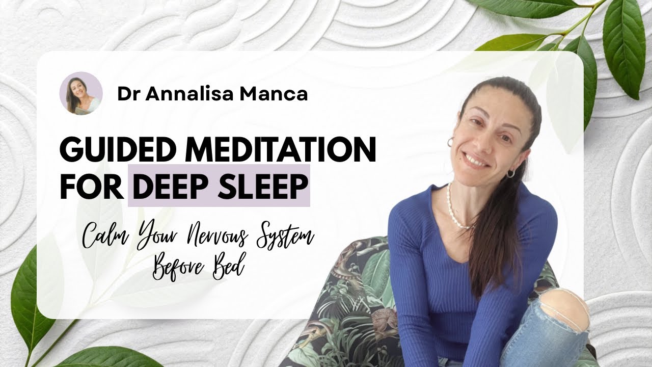 Guided Meditation for Deep Sleep | Calm Your Nervous System Before Bed ...