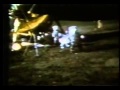 Alan shepard hits a golf ball on the moon