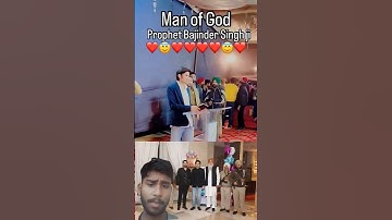 man of God || prophet bajinder Singh ji ||#prophetbajinder #pbsm #shorts