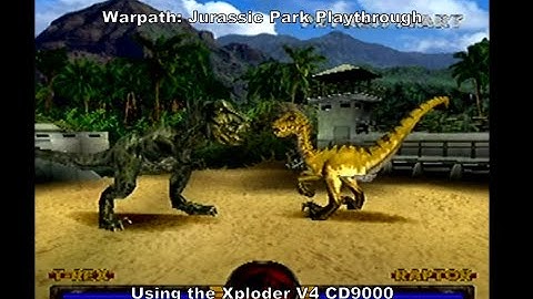 Jurassic Park: Warpath Playthrough using the Xploder V4 CD9000 for Ps1 :D #Playstation #CheatCodes