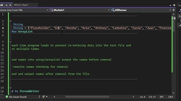 How to Delete or Remove Lines From a Text File