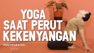 Yoga Perut lagi full atau Kenyang! - Yoga with Penyogastar