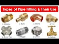 Pipe Fittings | PVC Pipe Fitting Name With Their Uses | Types of Pipe Fittings | Plumbing Fittings