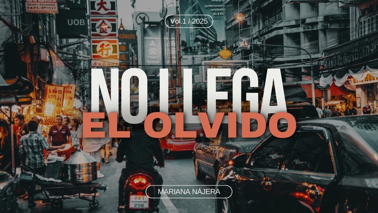在 YouTube 上观看 Mariana Nájera No llega el olvido 在 YouTube 上观看 Mariana Nájera No llega el olvido