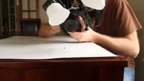 DIY macro flash diffuser