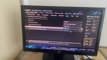 How to enable CSM (compatibility Support Module) In Asus Mother Board