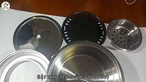 Bếp nướng than hoa lắp âm bàn hút dương cho nhà hàng, quán nướng BBQ – Inox cao cấp, không rỉ