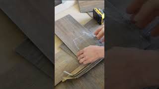 How To Install LVP Under Door Jambs | PRO SECRET | #shorts