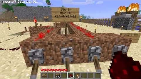 Minecraft Binary Based Variable Delay Cannon Timer by Etherimp