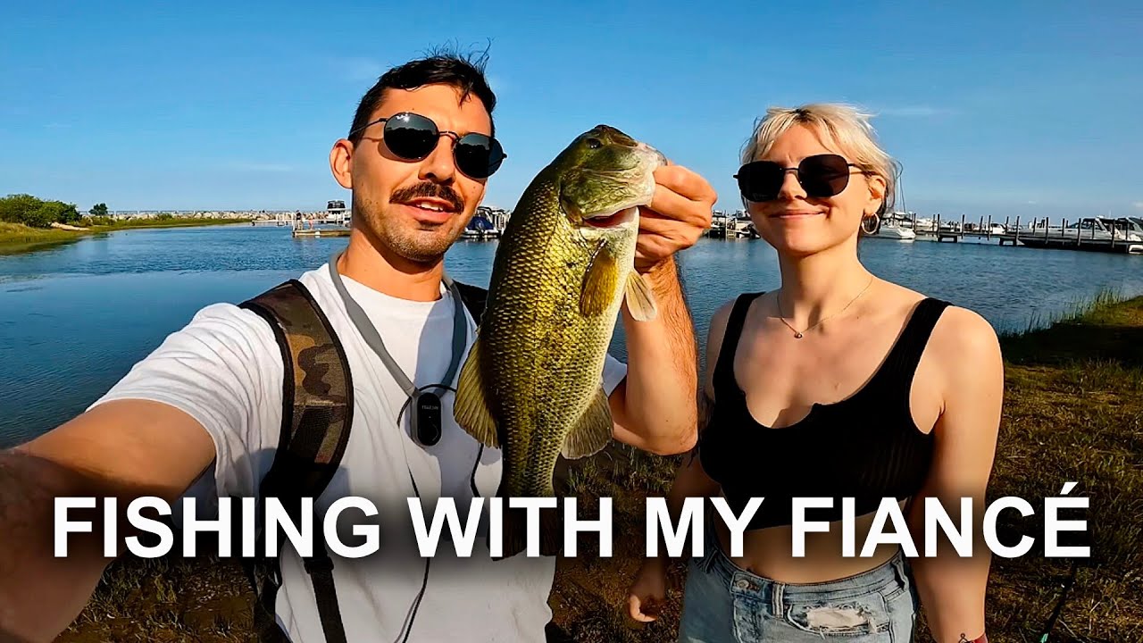 Michigan Bass Fishing With My Fiancé in Lexington!