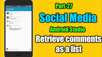 MyMemes-Social media app in android studio | Retrieve comments as a list