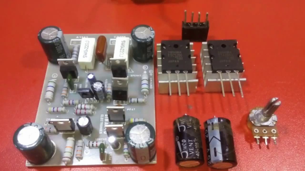 1943 And 5200 Amplifier Circuit Diagram - how to make an amplifier