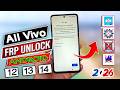 All Vivo Android 12/13/14 Bypass Google Account Verification (Frp) | Unlock Method